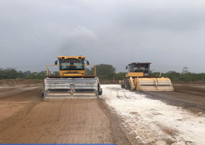 S366合六南通道建设工程三标段正式开工