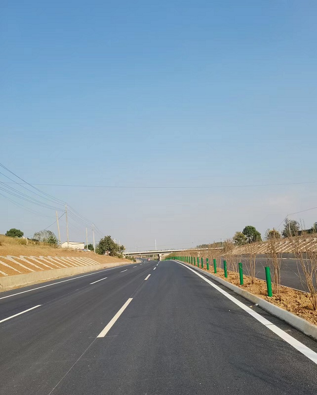 S366合六南通道建设工程03标主体工程顺利完工