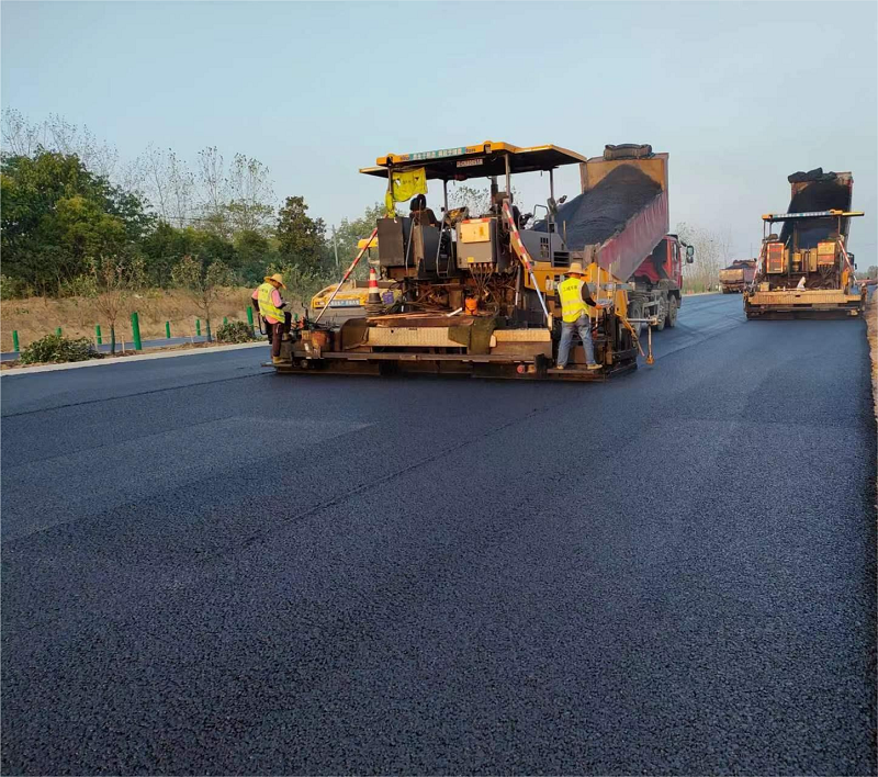 S366合六南通道建设工程03标主体工程顺利完工