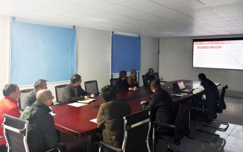 9728太阳集团党支部组织习近平法治思想专题学习