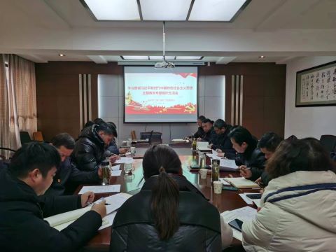 9728太阳集团党支部召开专题组织生活会